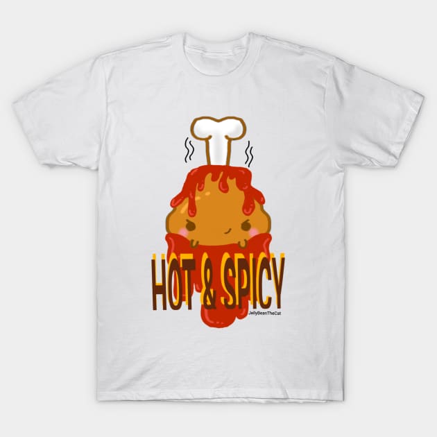 Hot & Spicy Chimkin wing T-Shirt by iamChimkinWing